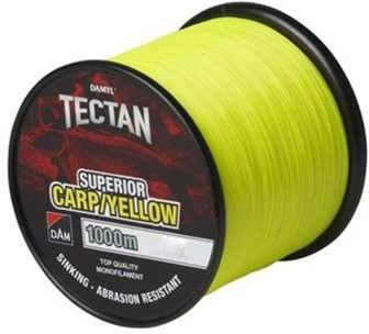 

Леска рыболовная DAM Damyl Tectan Carp 1000 м 0.30 мм 7.0 кг Yellow