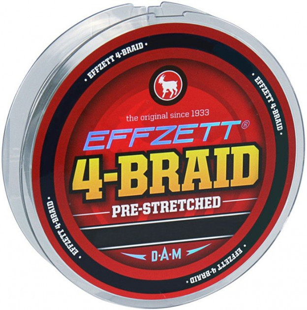 

Шнур рыболовный DAM Effzett 4-Braid 125 м 0.18 мм 9.1 кг/20 Lb Мoss Green