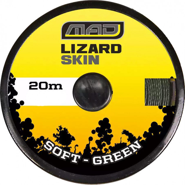 

Шнур рыболовный поводочный DAM MAD Lizard Skin Soft 20 м 20 lb Green