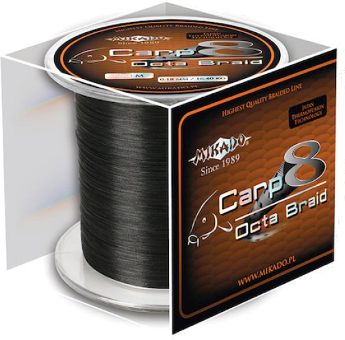 

Шнур рыболовный Mikado Carp 8 Octa Braid 300 м 0.26 мм 22.60 кг Black