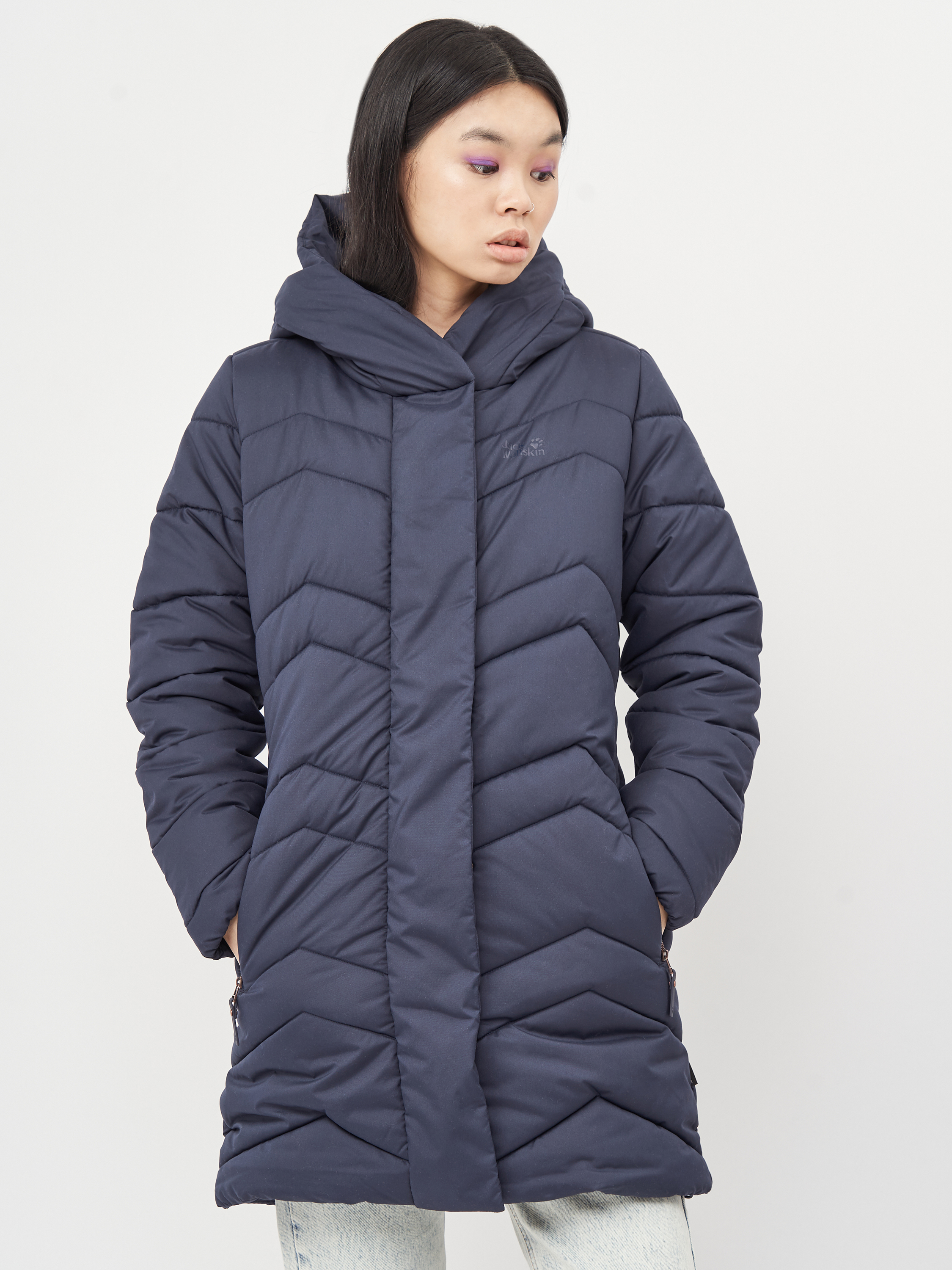 

Куртка Jack Wolfskin Kyoto Coat W 1204941-1910  Темно-синяя, Куртка Jack Wolfskin Kyoto Coat W 1204941-1910 XS Темно-синяя