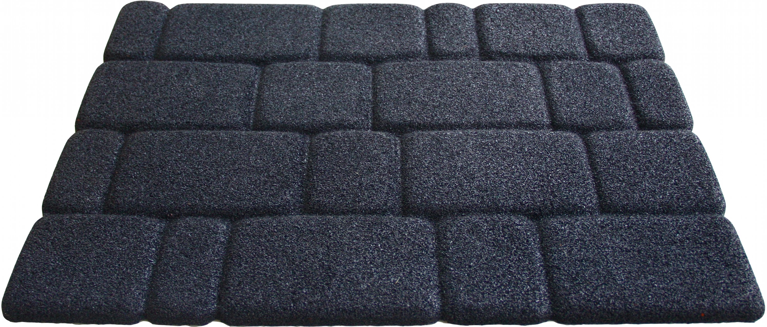 

Коврик придверный IzziHome Old Сity 47x61 Графитовый