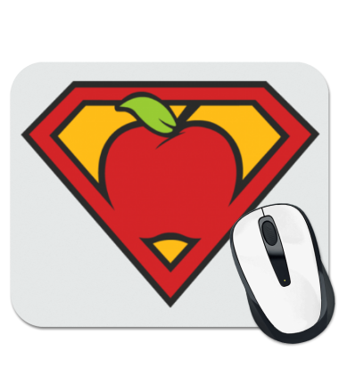 

Коврик для мыши Super Эпл (яблоко)