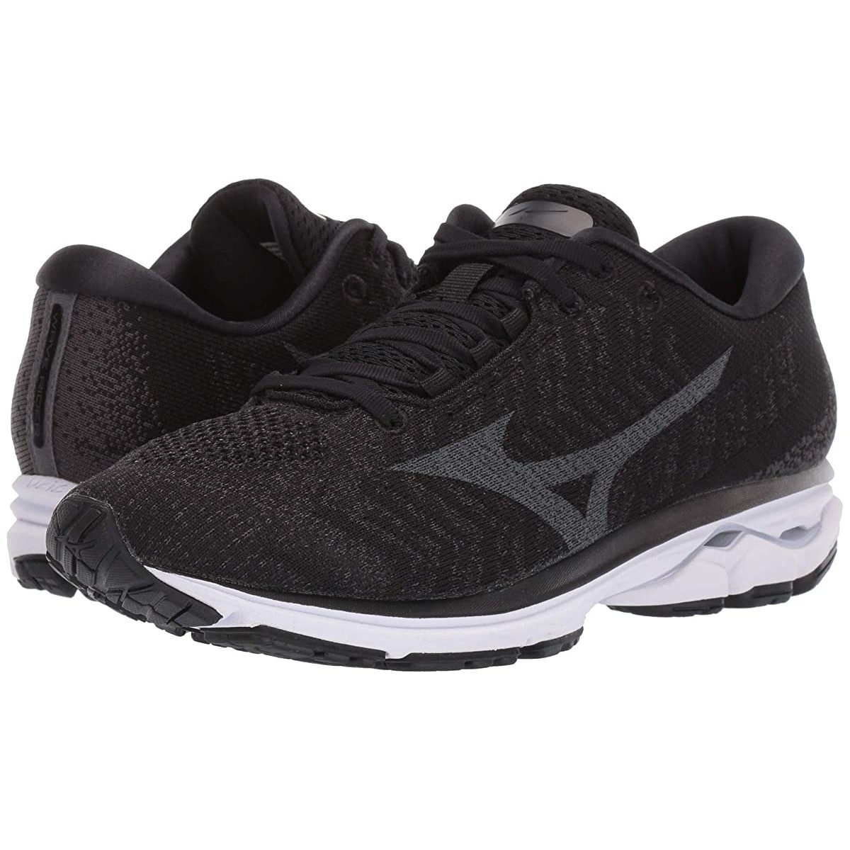 

Кроссовки Mizuno Wave Rider 23 WAVEKNIT Black/Dark Shadow, 41.5 (285 мм)