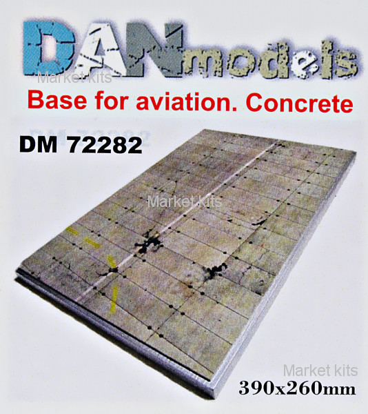 

Подставка для моделей. Тема: Бетонка. Стоянка самолета (390x260 мм) №1 1:72 DAN models (DAN72282)