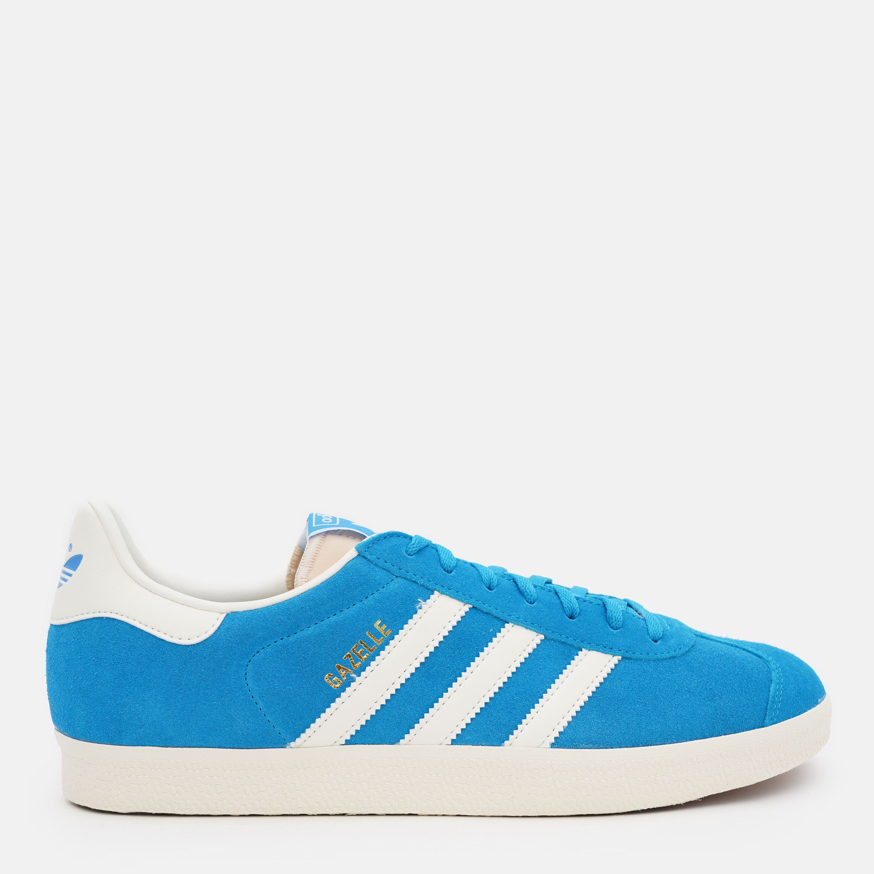 Акція на Чоловічі кеди низькі Adidas Gazelle GY7337 42.5 (8.5UK) 27 см Boaqua/Owhite/Cwhite від Rozetka