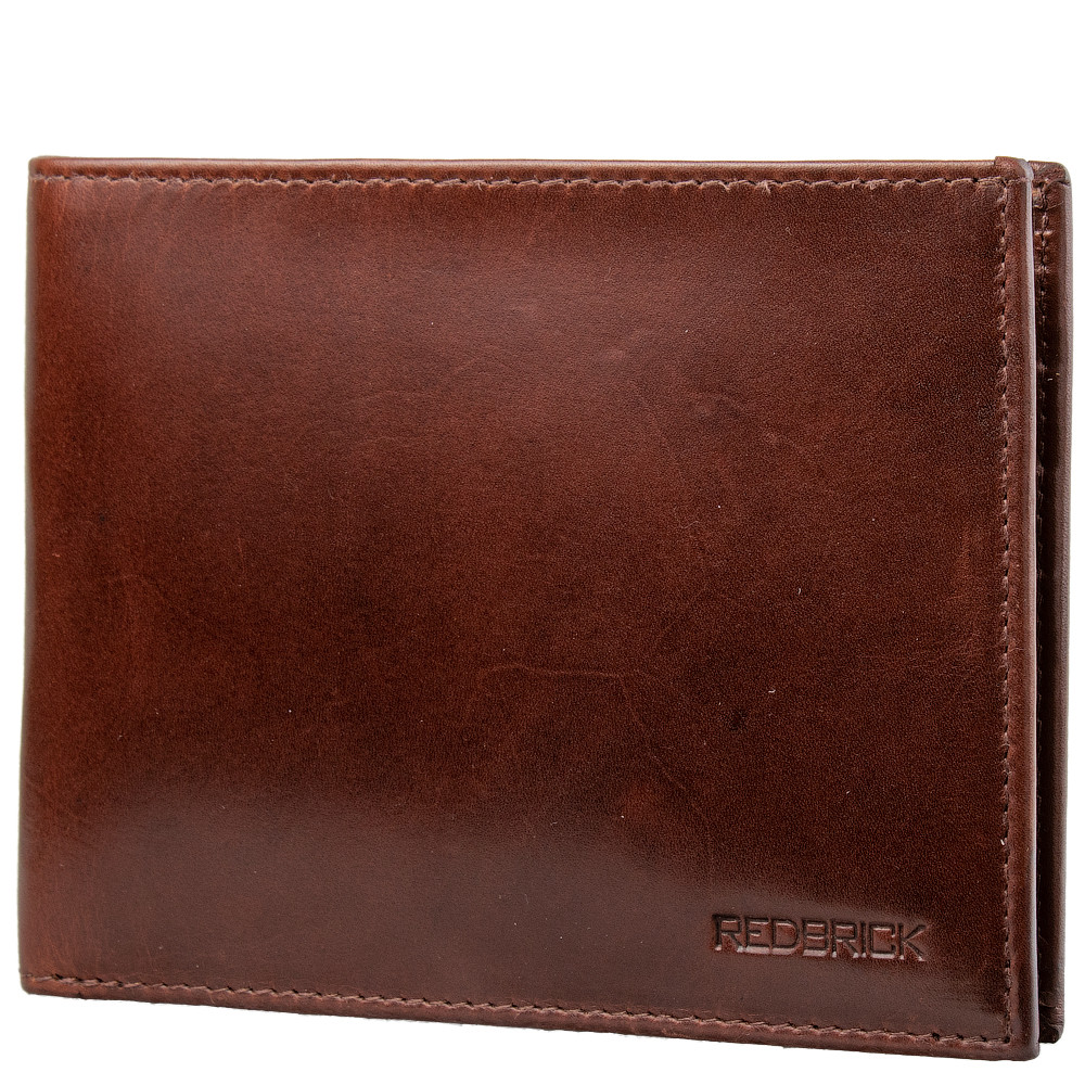 

Мужской кожаный кошелек (FULRBW0018-BRN) Redbrick 13х9,5х2 см Коричневый 000145892