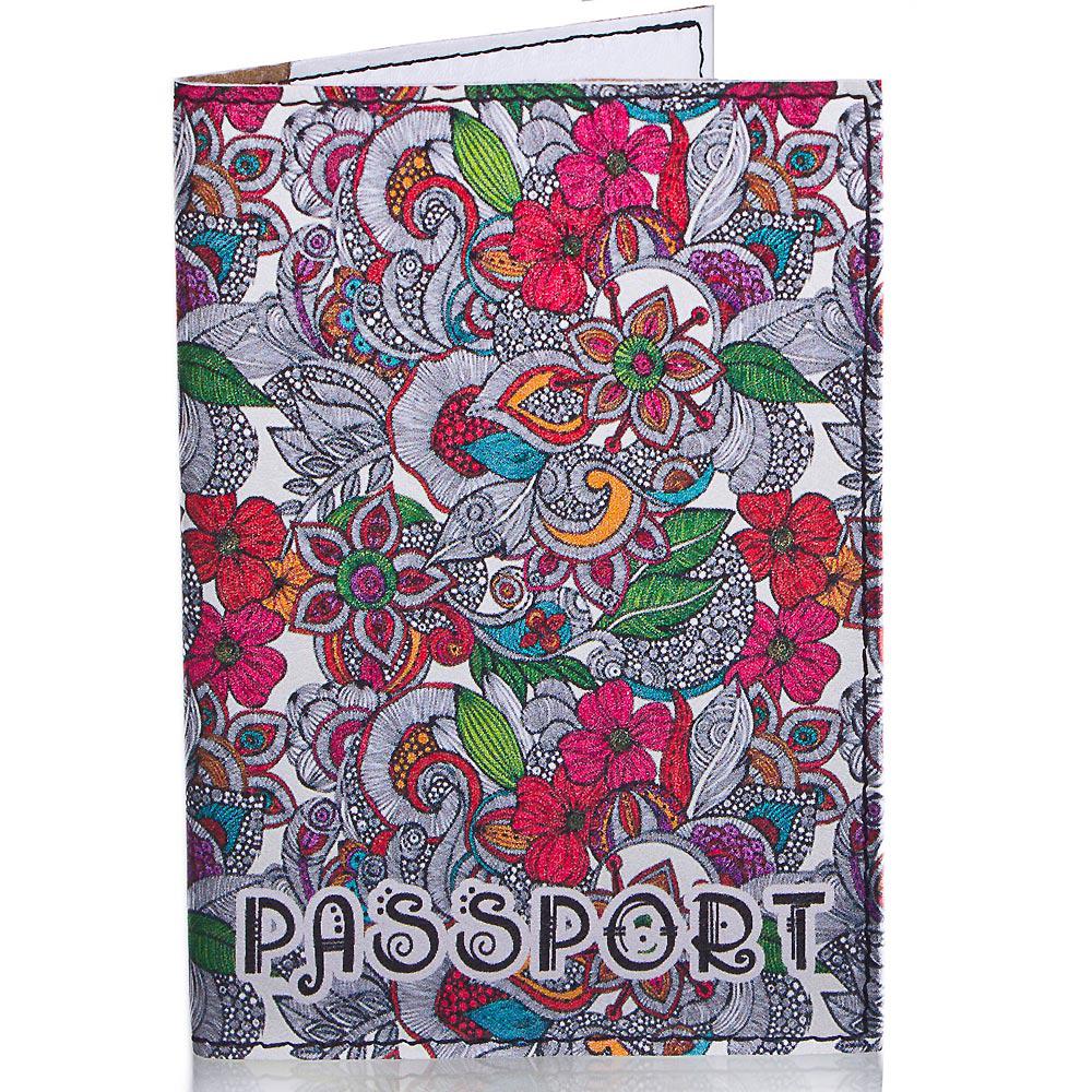 

Женская обложка для паспорта (KRIV020) Passporty 9,5х13,5х0,5 см Разноцветный 000145730