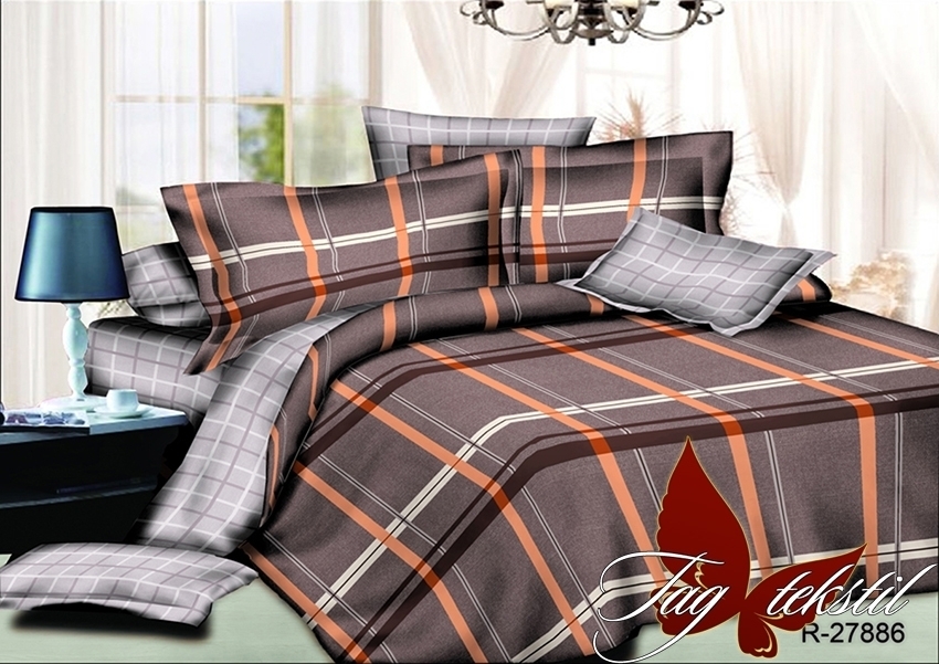 

Постельное белье с компаньоном TAG tekstil Семейный 000142595