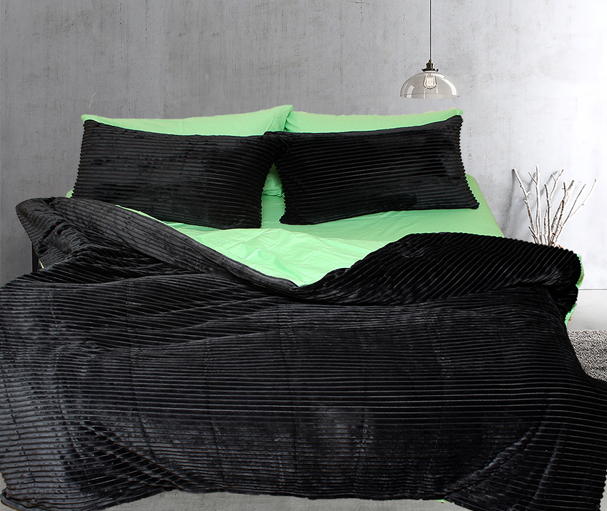 

Постельное белье (зима-лето Black) TAG tekstil 2-спальный 000141846