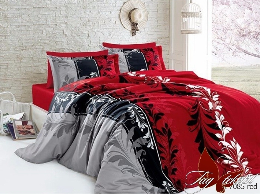 

Постельное белье (R7085 red) TAG tekstil Евро 000142817