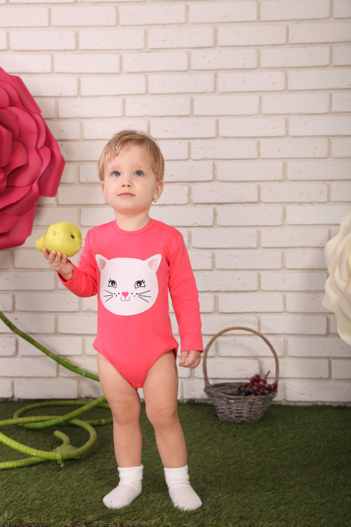

Боди Little Bloom Котенок для девочки р-р 74