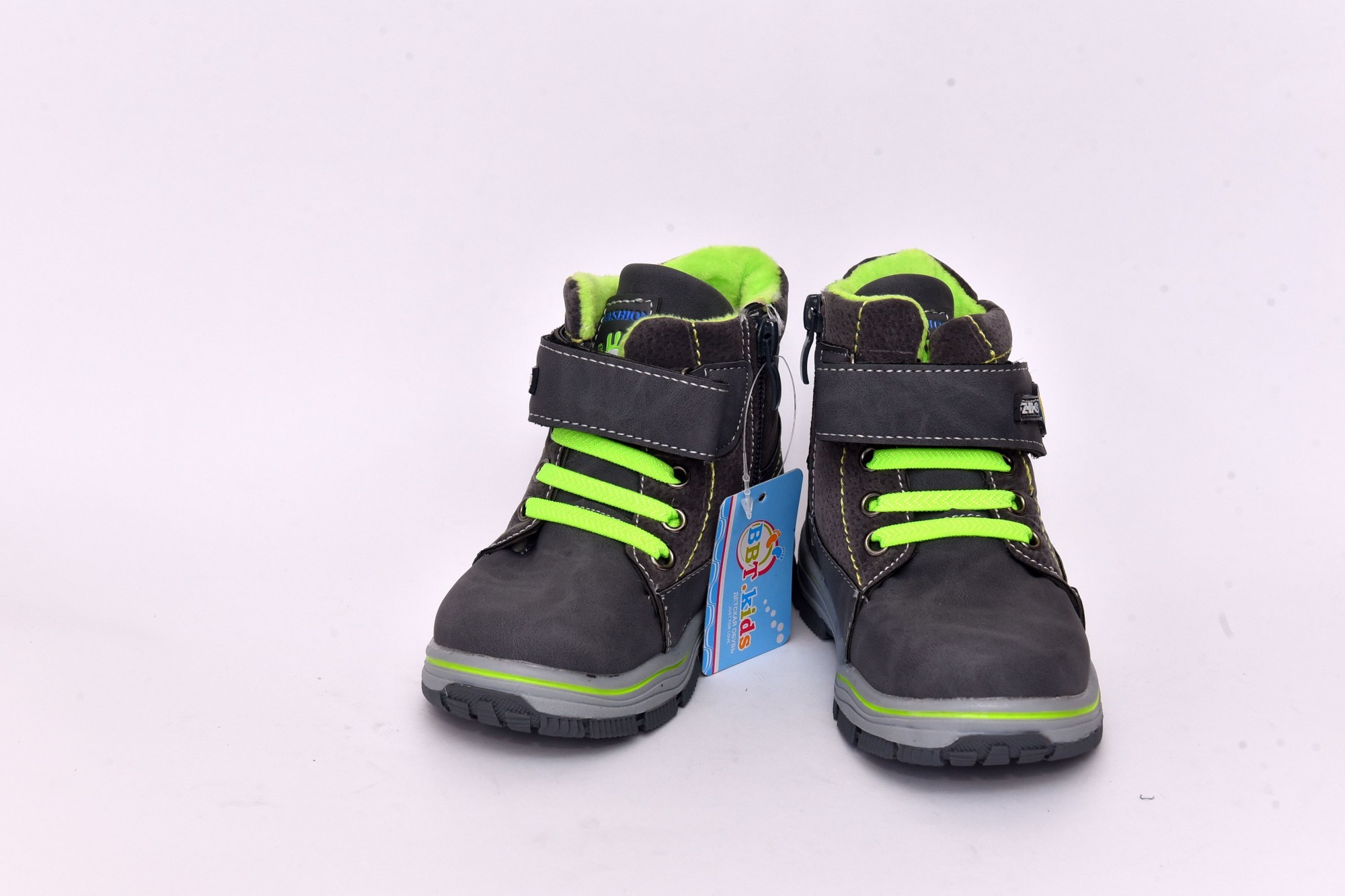 

Ботинки В.ВT.Kids 22 14 см серые (5478)