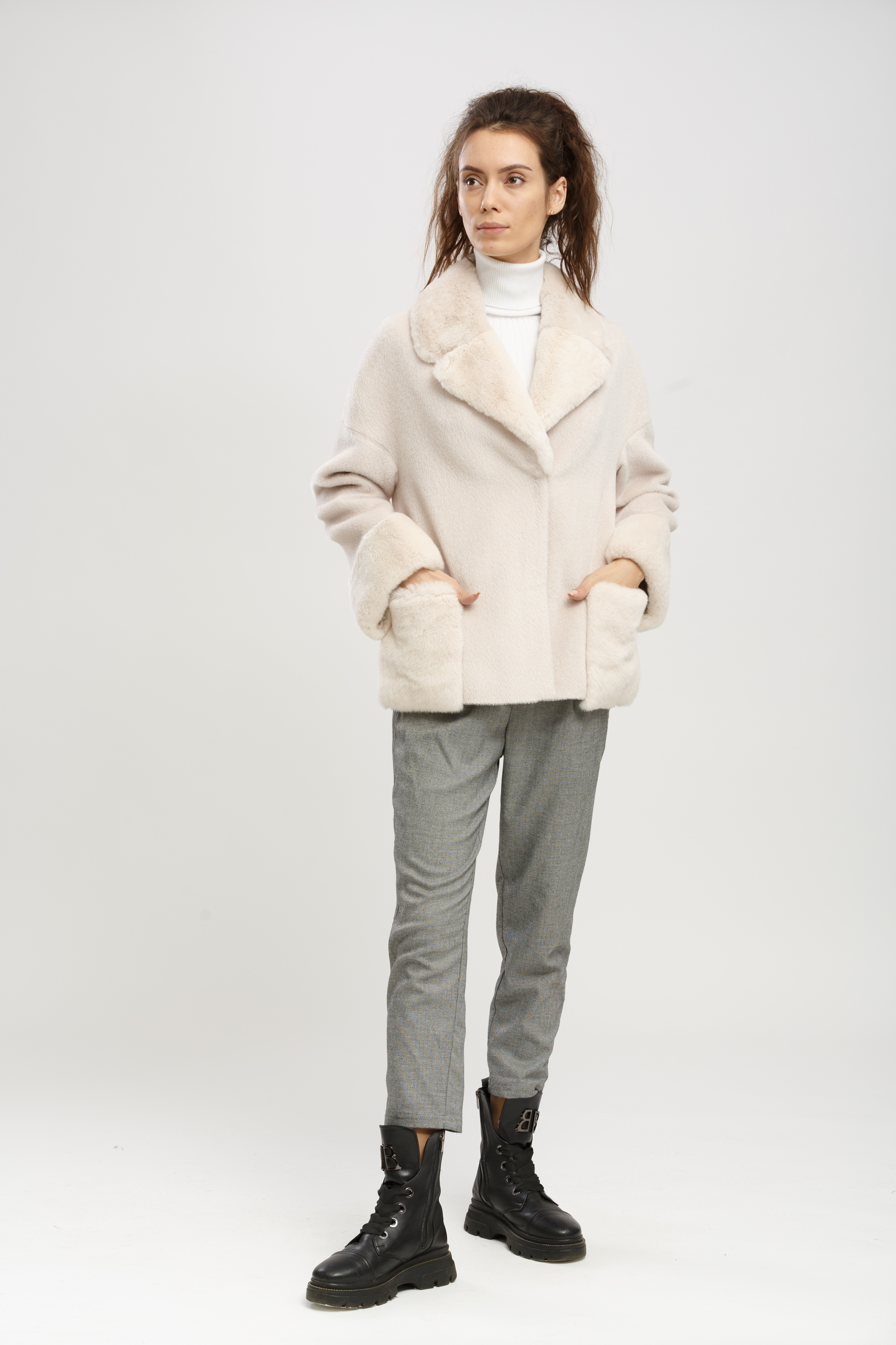 

Куртка SILENZIO 38 Светло-бежевый (20-00845)