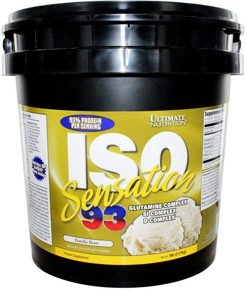 

Протеин Ultimate Nutrition ISO Sensation 2.27 кг Vanilla bean (099071002860)