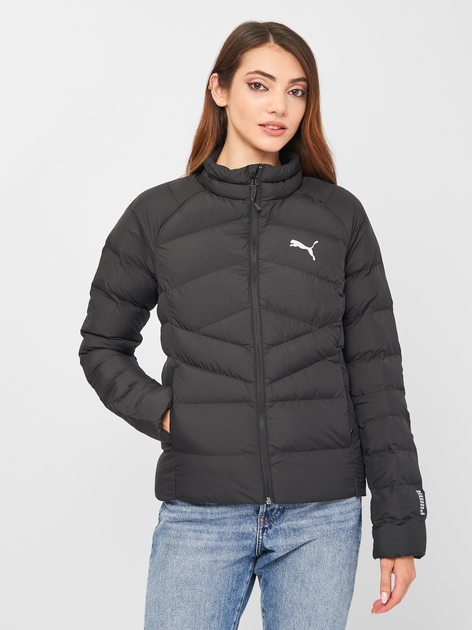 Акція на Куртка демісезонна коротка жіноча Puma Warmcell Lightweight Jacket 58770401 S Чорна від Rozetka