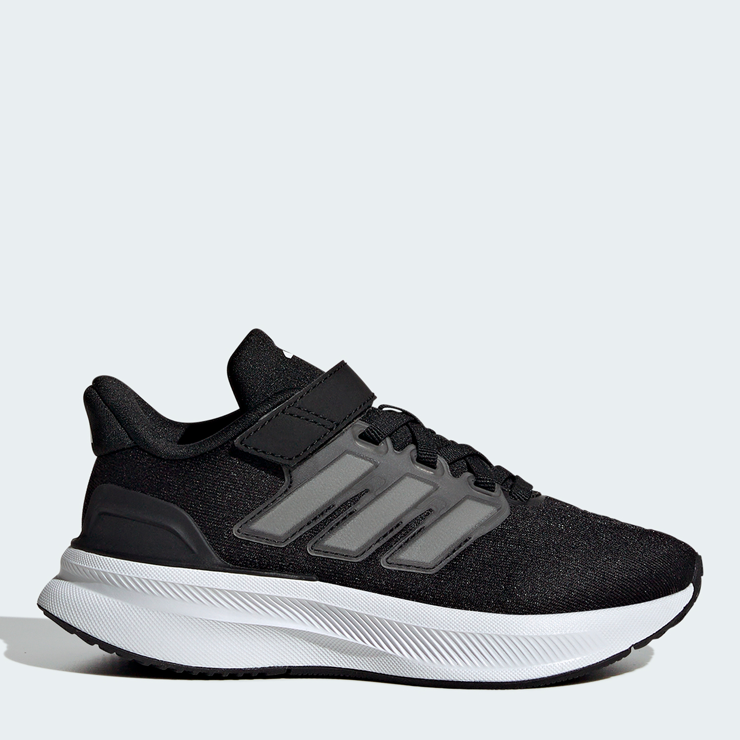 Акція на Дитячі кросівки для хлопчика Adidas Ultrarun 5 El C IF4151 31.5 Чорні від Rozetka