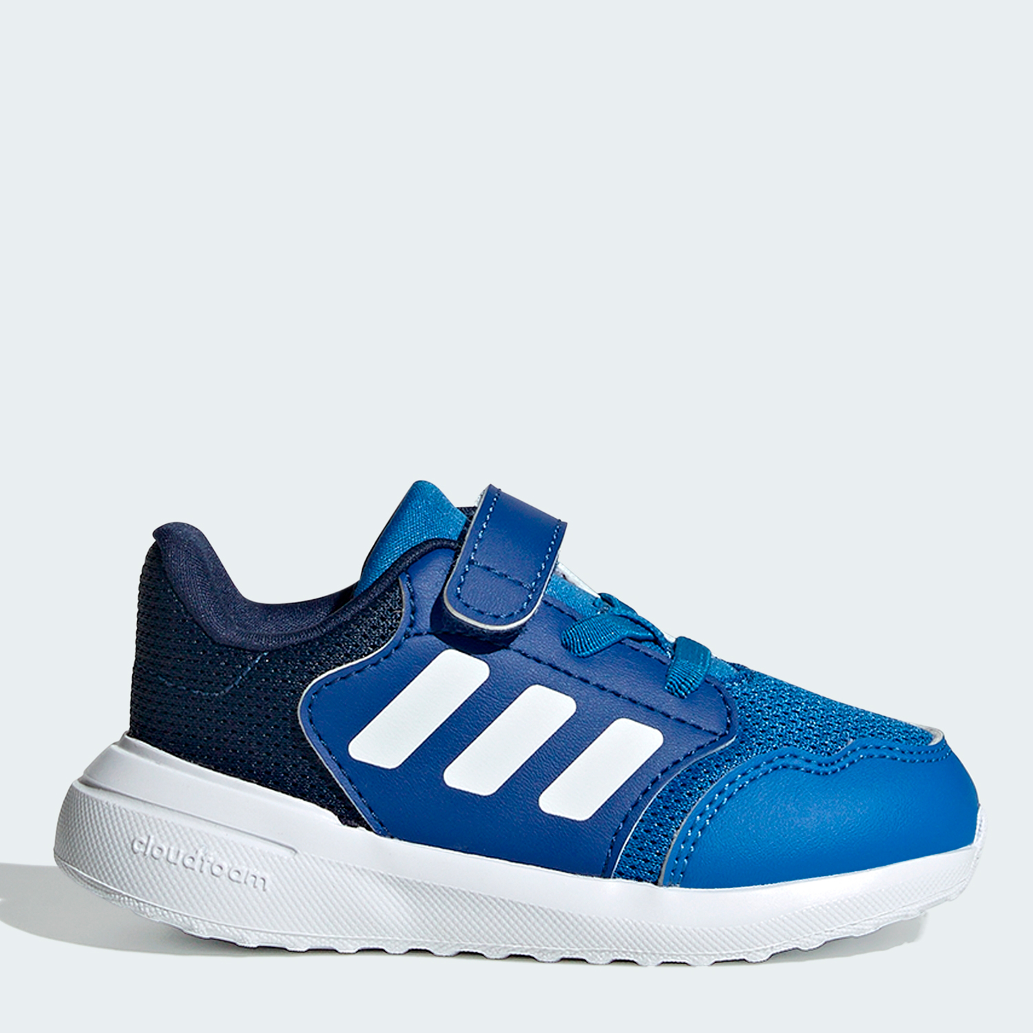 Акція на Дитячі кросівки для хлопчика Adidas Tensaur Run 3.0 El I IH7780 22 Сині від Rozetka