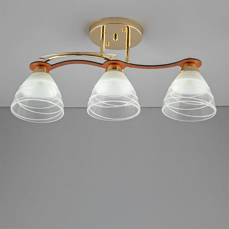 

Люстра стельова Light House SH-15361/3 FG золото