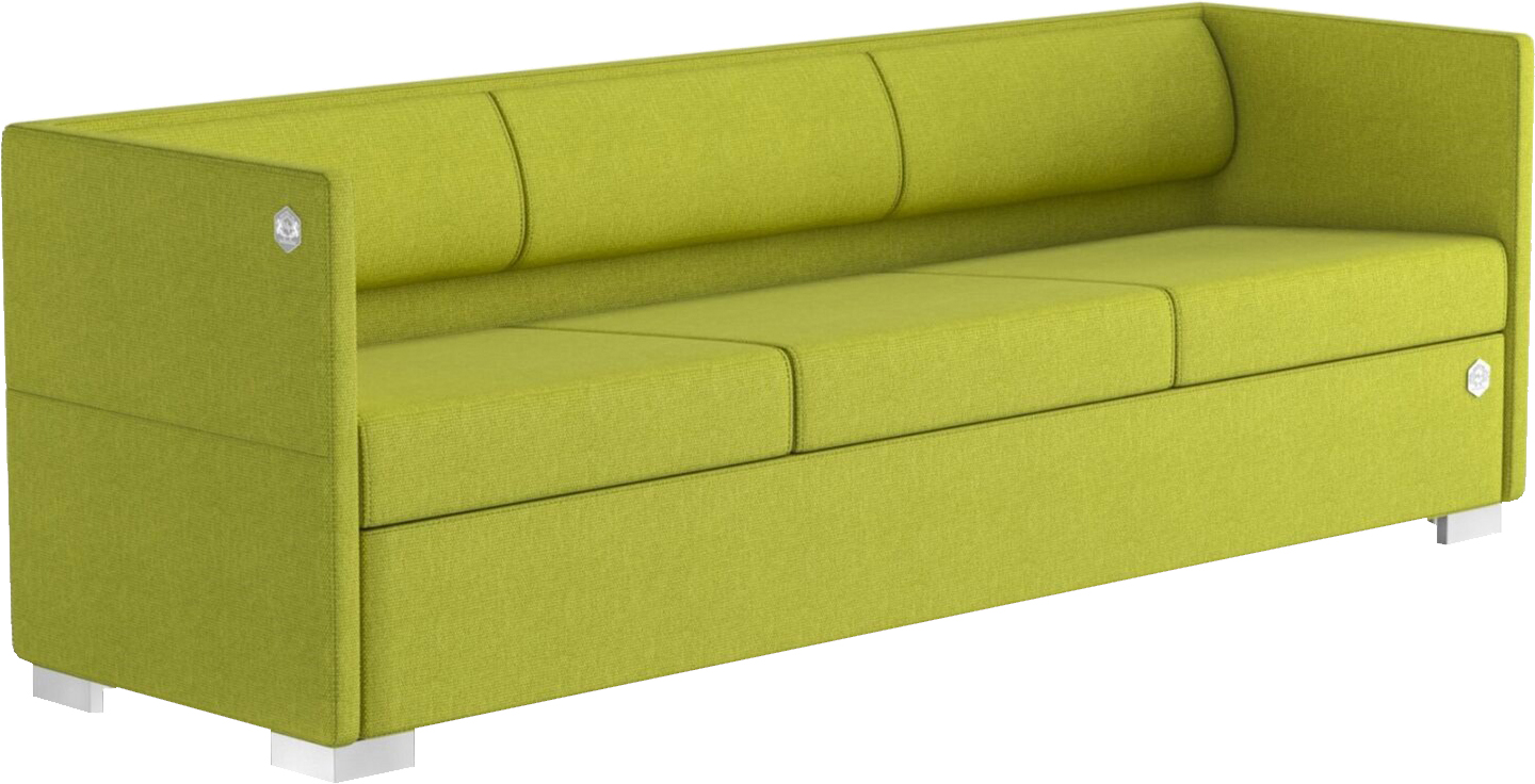 

Диван Kulik System LOUNGE 3 Оливковый