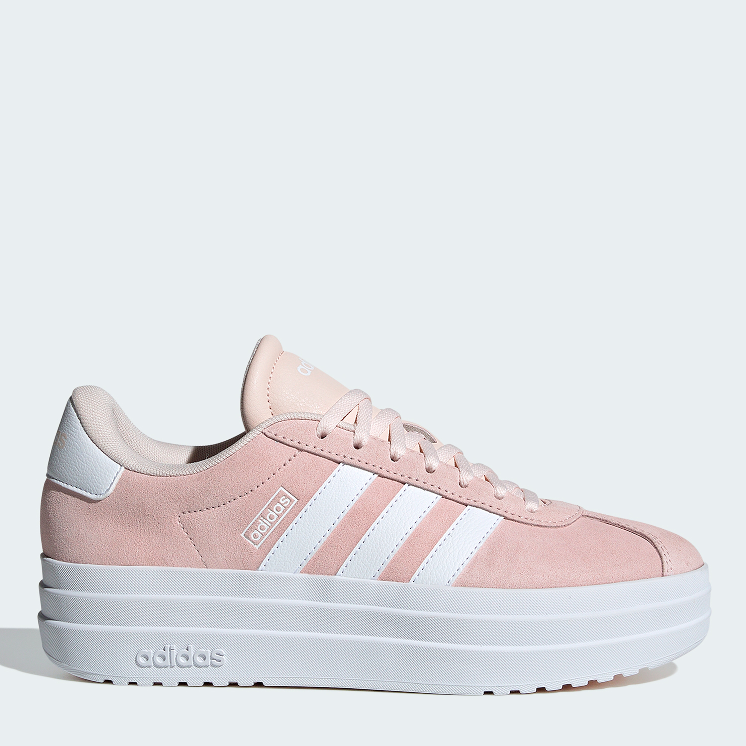 Акція на Жіночі кеди низькі Adidas Vl Court Bold IH9996 40 (6.5UK) 25 см Vl Court Bold Wonqua/Ftwwht/Ftwwht від Rozetka