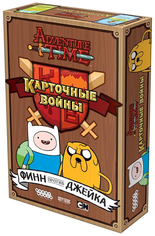 

Настольная игра Время приключений. Карточные войны: Финн против Джейка