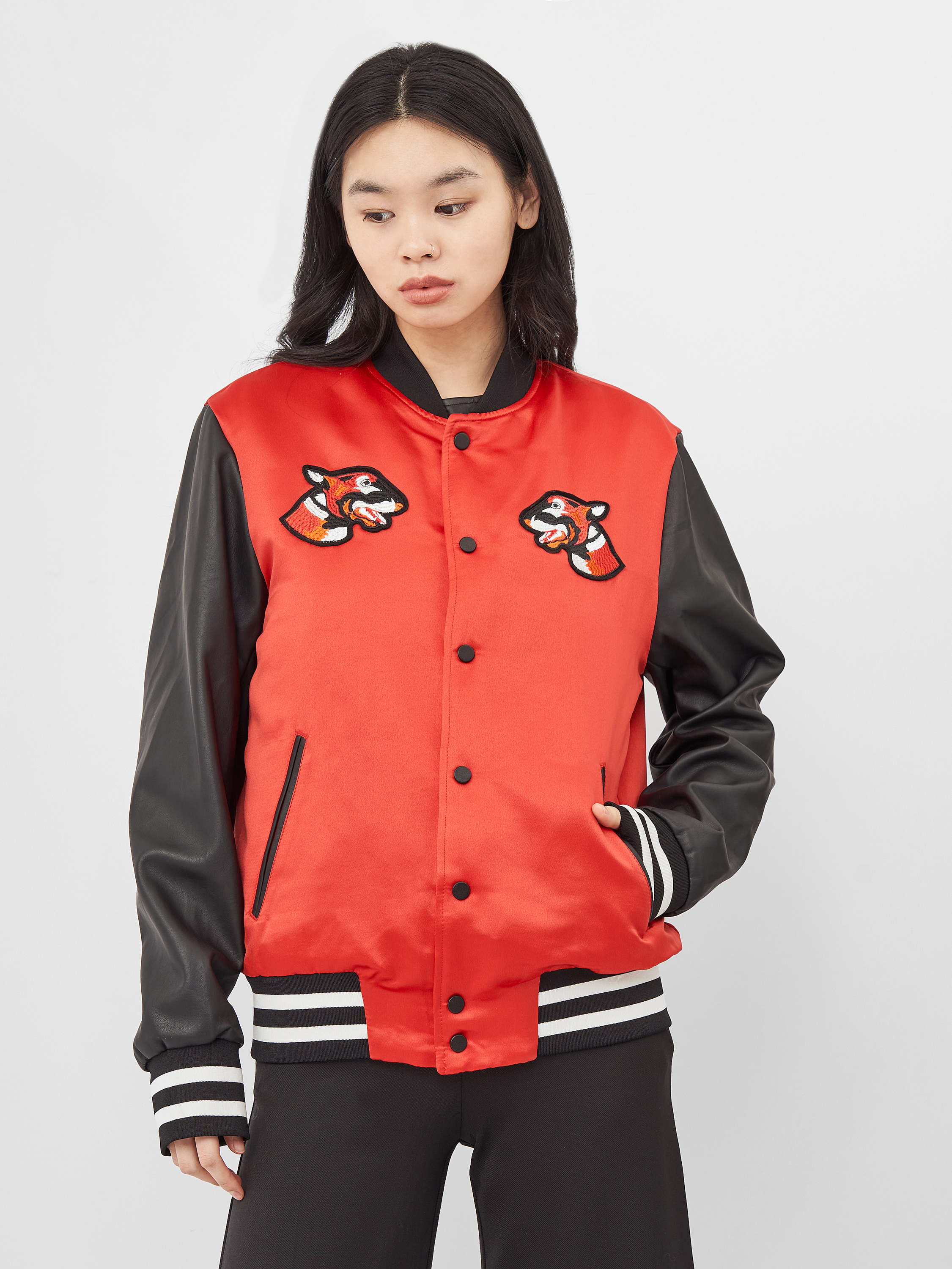 

Бомбер H&M KK5569567 S Красный