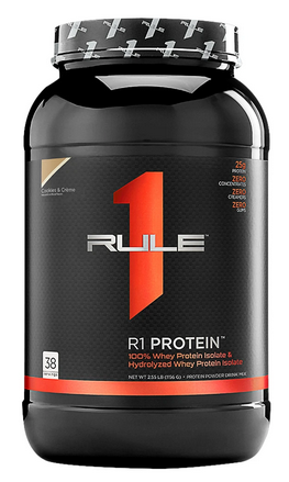 

Сывороточный изолят Rule 1 Protein - 1097 г - Печенье и крем