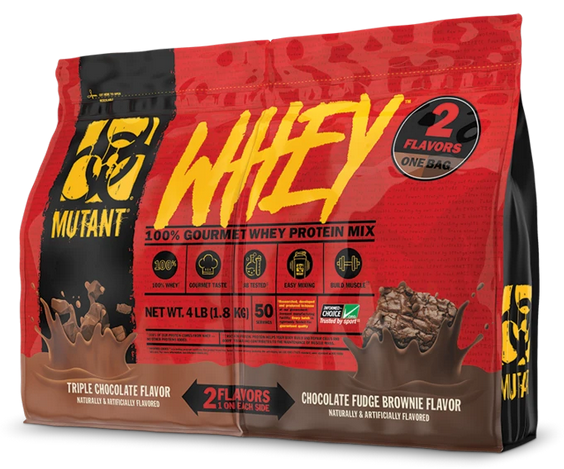

Сывороточный протеин MUTANT Mutant Whey - 1800 г - сhocolate & chocolate fudge brownie