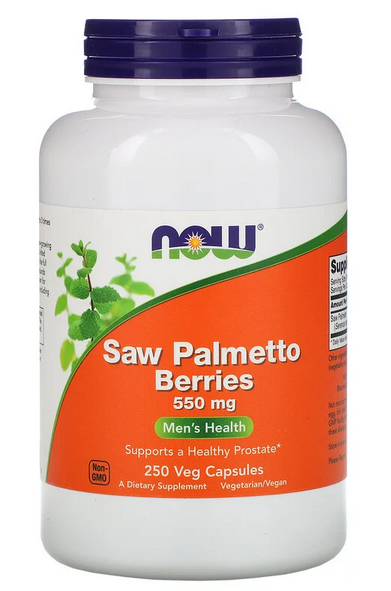 

Мужское здоровье NOW Foods Saw Palmetto Extract 550 мг - 250 веган капс