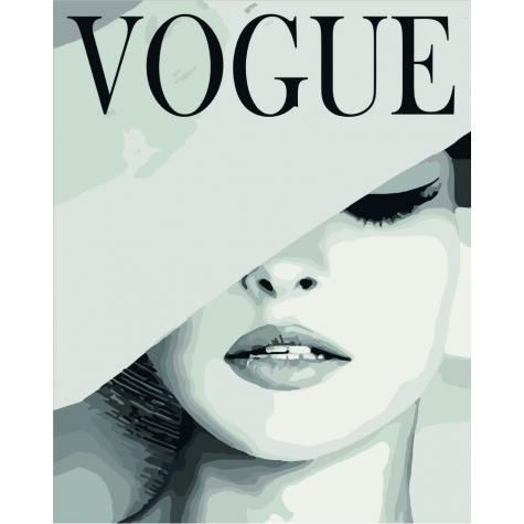 

Набір для розпису за номерами Идейка Люди VOGUE 40х50 см (КНО4505-mt)