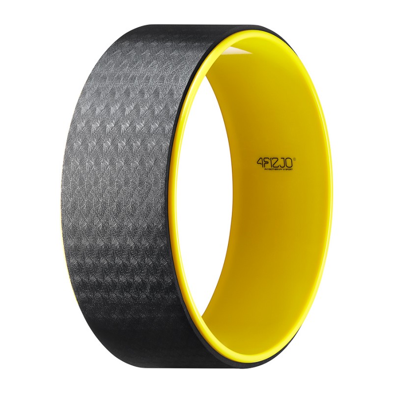 

Колесо для йоги и фитнеса 4Fizjo Dharma XXL Yellow, код: 4FJ0131
