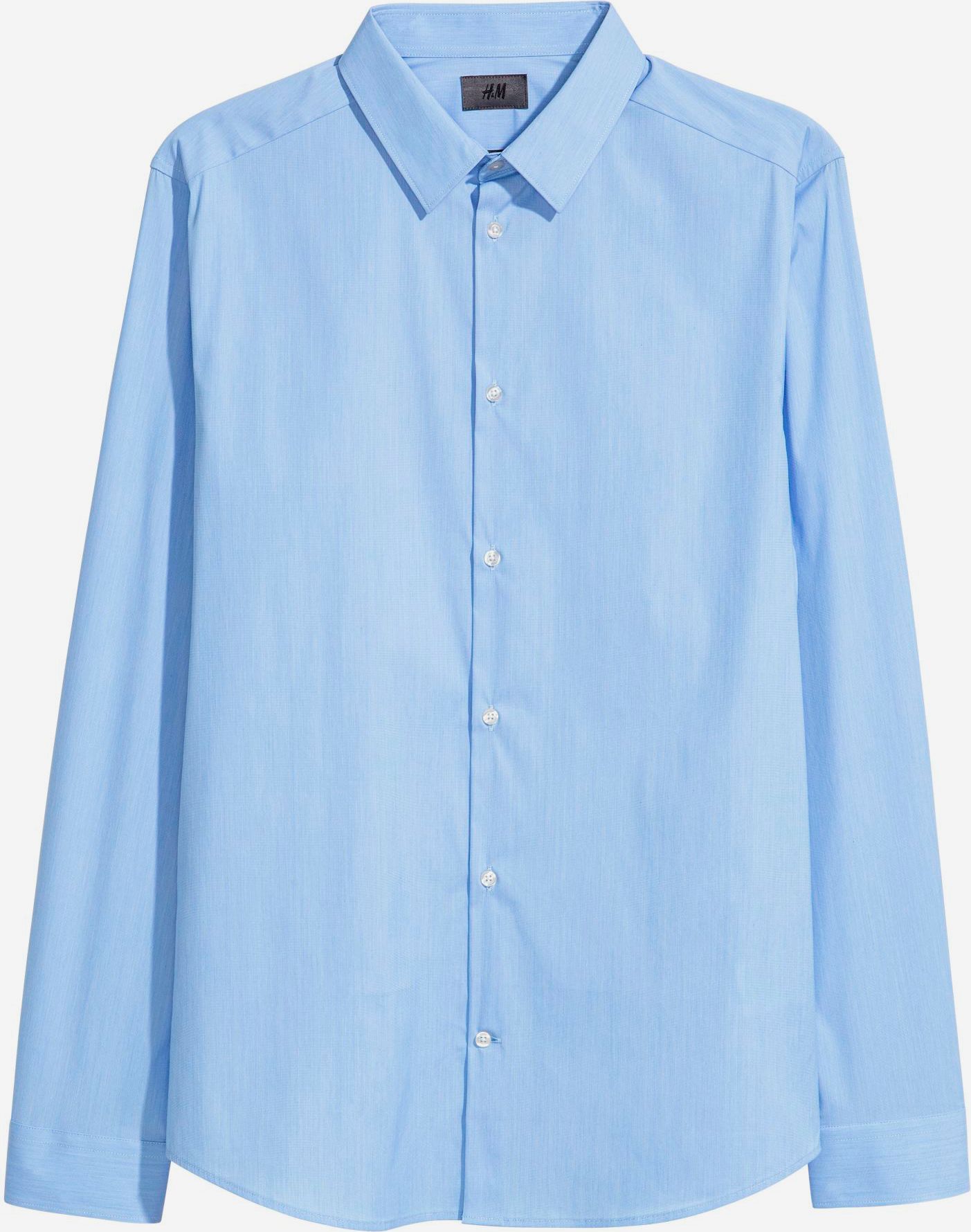 

Рубашка H&M 3929386RP12 XS Голубая