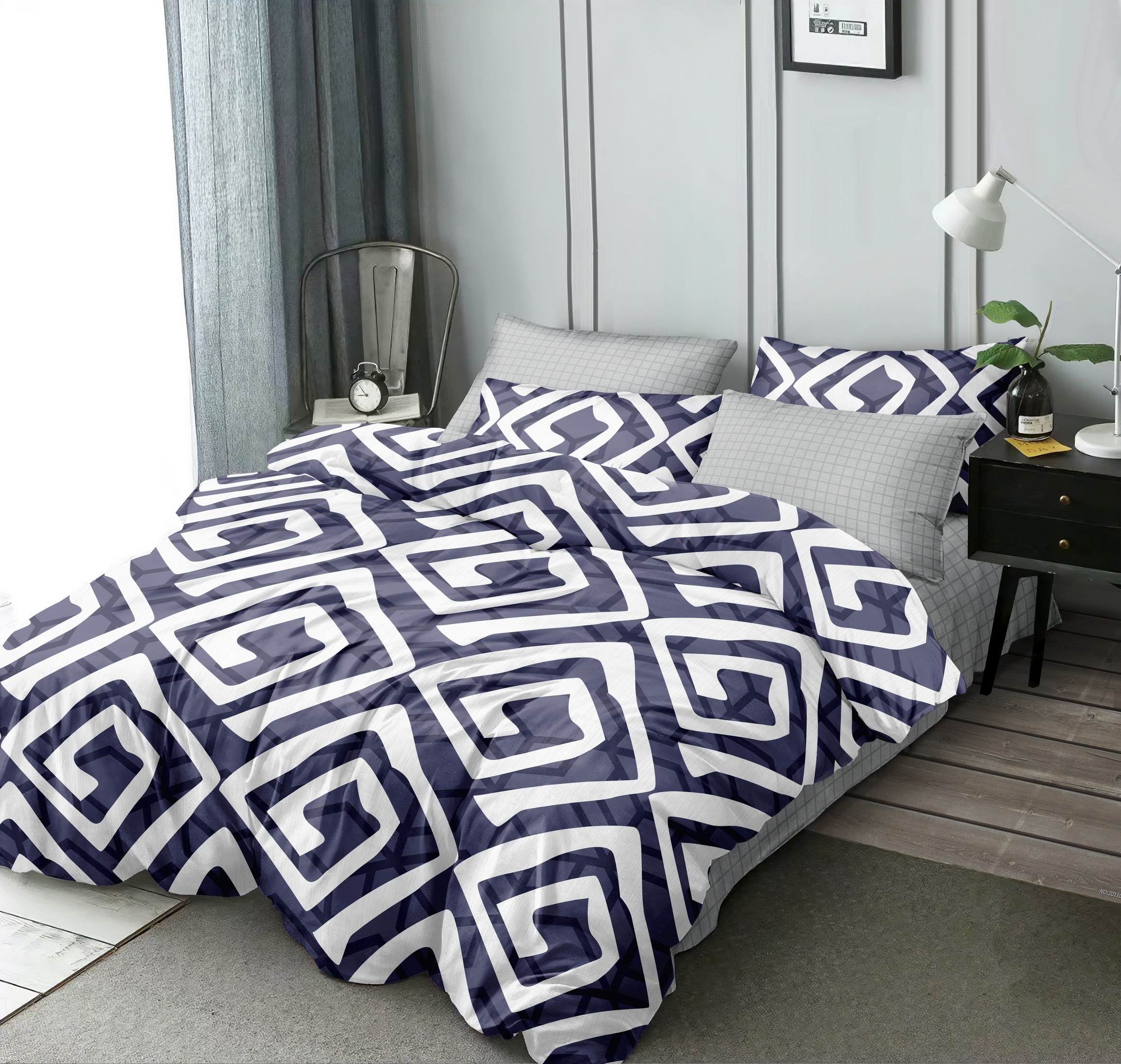 

Комплект постільної білизни "Love You" 203001 Поплін Сімейний