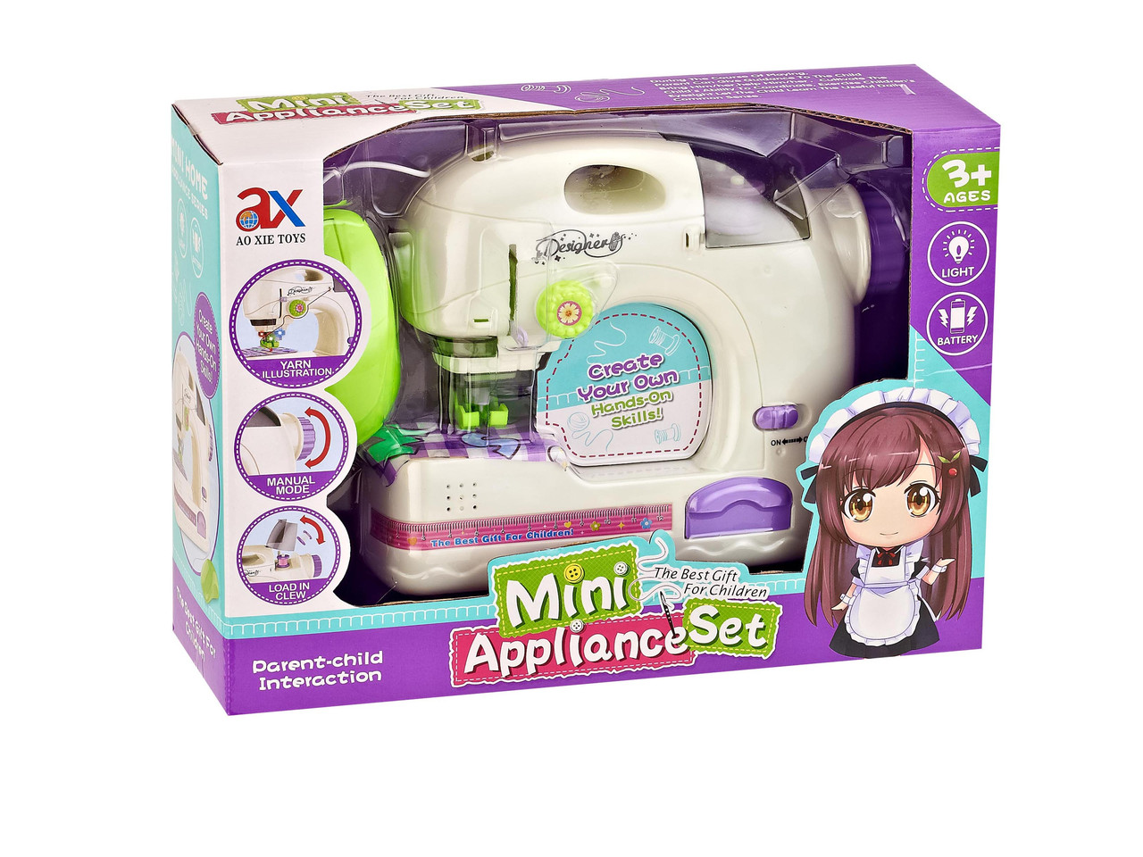 

Швейная машинка Ao Xie Toys Mini Appliance 6993A