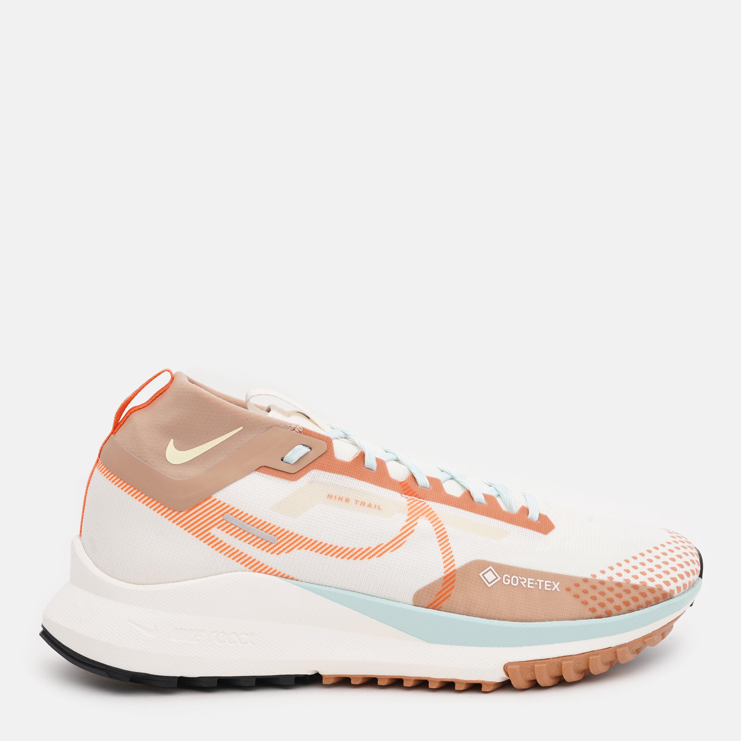 Акція на Чоловічі кросівки для бігу Nike React Pegasus Trail 4 Gtx FN8886-181 40.5 (7.5US) 25.5 см Бежеві від Rozetka