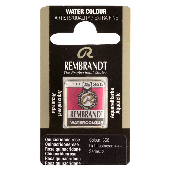 

Краска акварельная Rembrandt 1,8 мл кювета (366) Хинакридон розовый (05863661 )