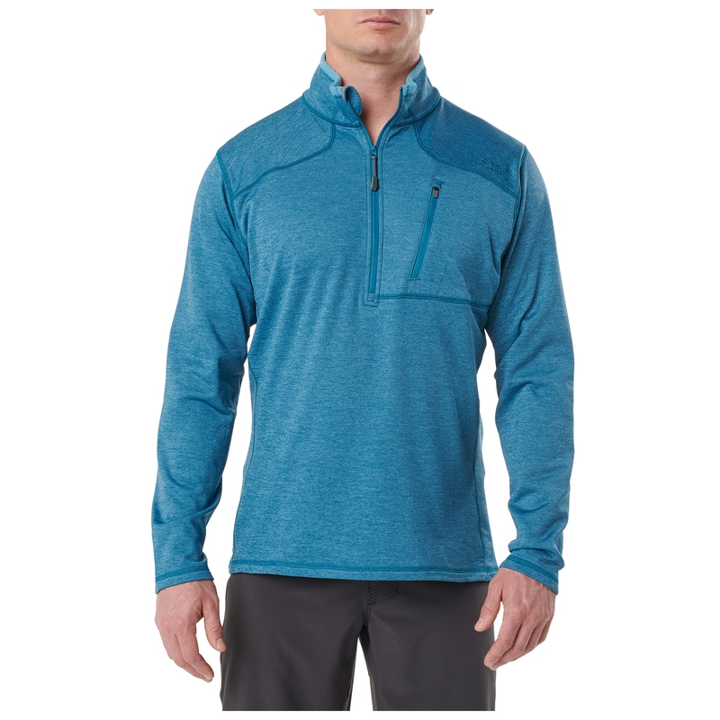

Флисовый пуловер реглан 5.11 Recon Half ZIP Fleece 72045 Medium, Блакитний