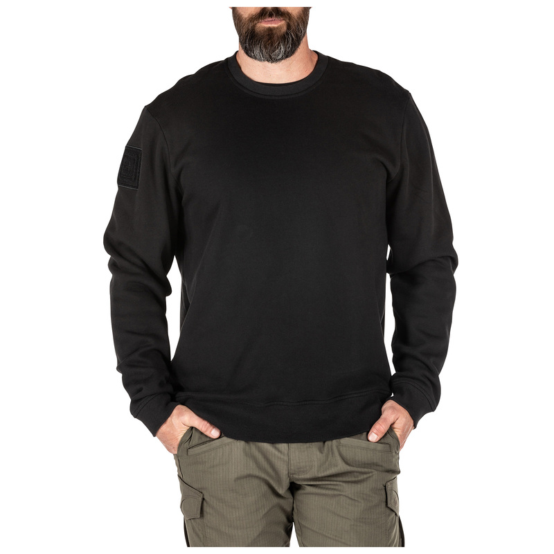 

Тактическия свитшот 5.11 Grapple Fleece Crew 82119 X-Large, Чорний