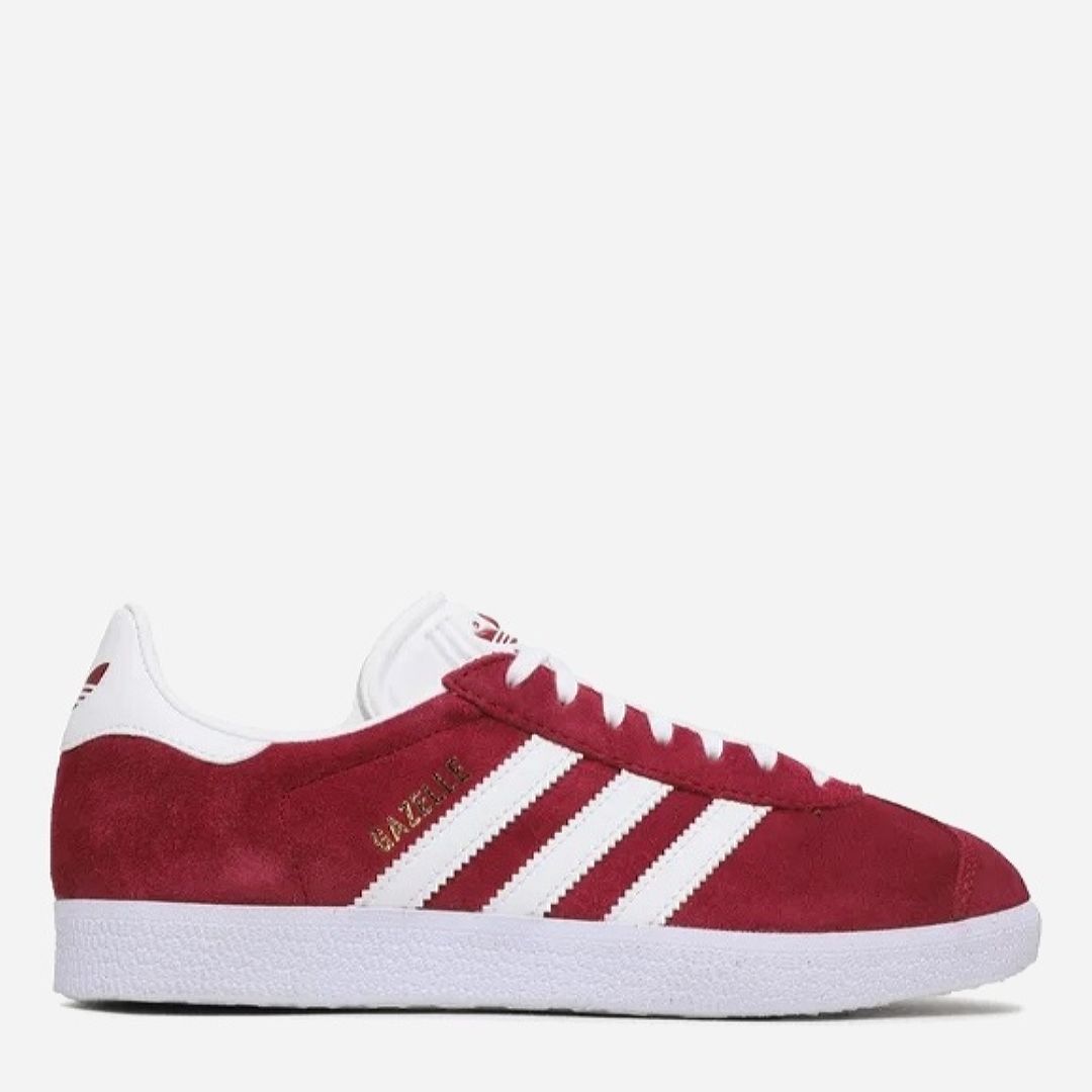 Акція на Жіночі кеди низькі Adidas Gazelle B41645 37.5 (4.5UK) 23 см Cburgu/Ftwwht/Goldmt від Rozetka