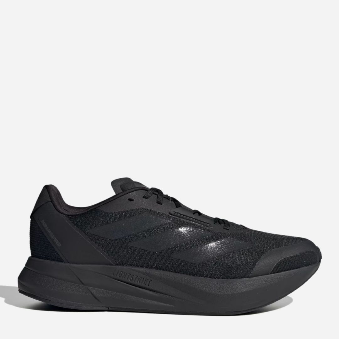 Акція на Чоловічі кросівки для бігу Adidas Duramo Speed M IE7267 40 (6.5UK) 25 см Cblack/Carbon/Ftwwht від Rozetka