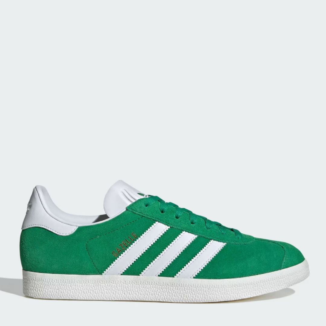 Акція на Чоловічі кеди низькі Adidas Gazelle IG2092 42 (8UK) 26.5 см Green/Ftwwht/Corewhi від Rozetka