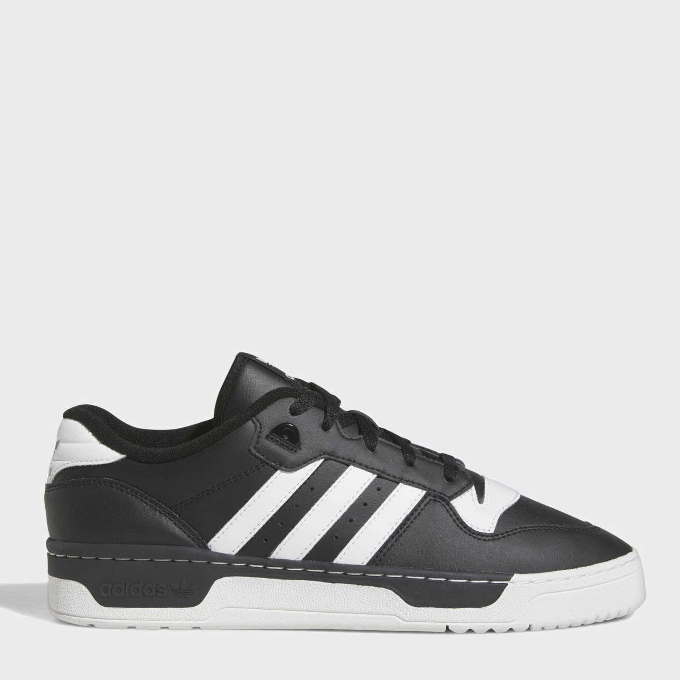 Акція на Чоловічі кеди низькі Adidas Rivalry Low FZ6327 41.5 (7.5UK) 26 см Cblack/Ftwwht/Cblack від Rozetka