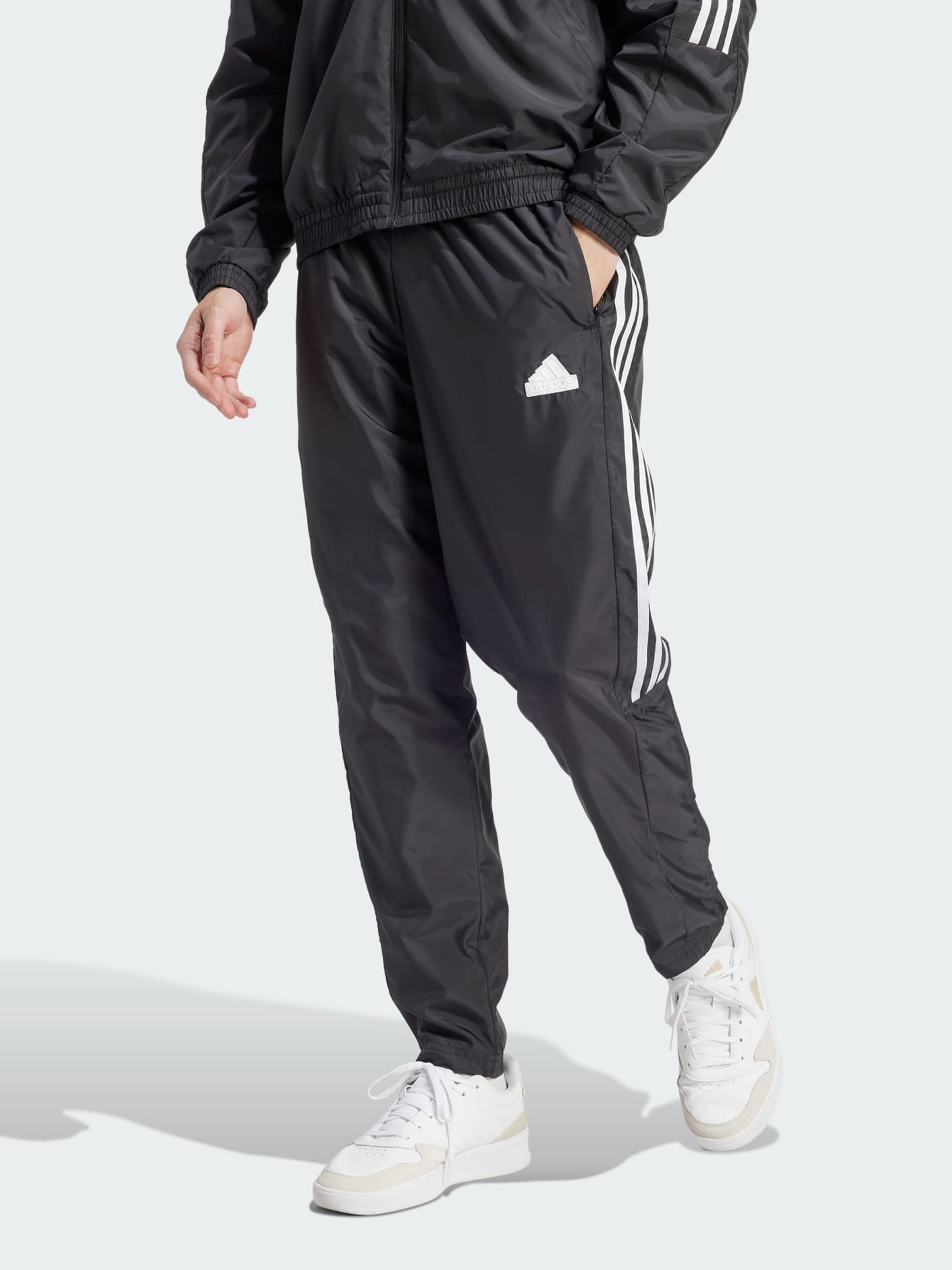 Акція на Спортивні штани чоловічі Adidas M Tiro Wvn Pt IX1348 2XL Чорні від Rozetka