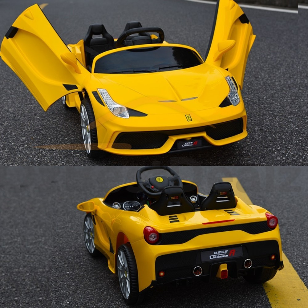 

Детский электромобиль Lamborghini (2 мотора по 25W, 2 аккум, USB) Baby Tilly T-7659 EVA YELLOW Желтый (T-7659 EVA YELLOW)
