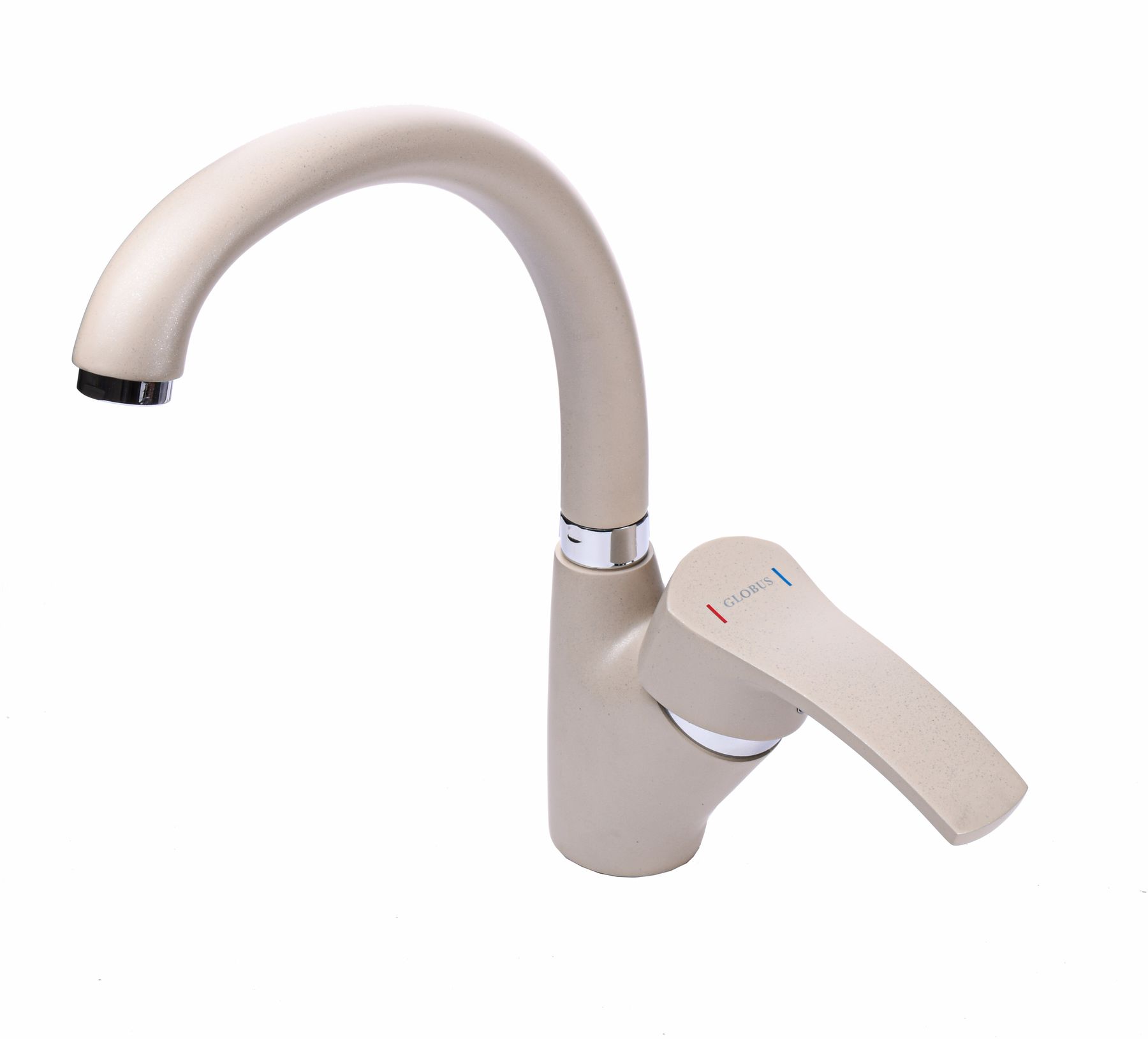 

Смеситель для кухни Globus Lux GLQU-0203S-BIG-4-COLORADO песочный