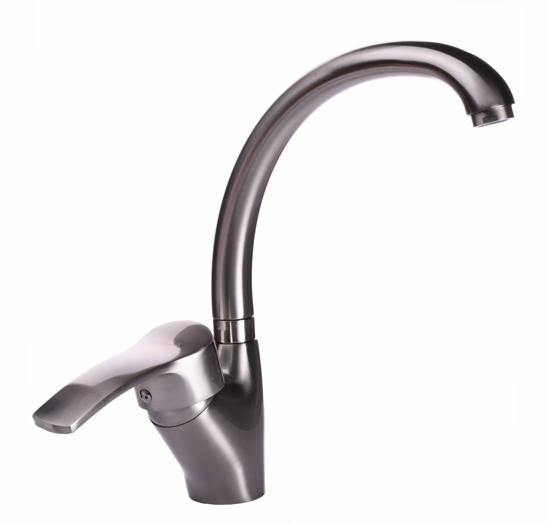 

Смеситель для кухни Globus Lux QUEENSLAND GLQU-0103S-BIG ST STEEL