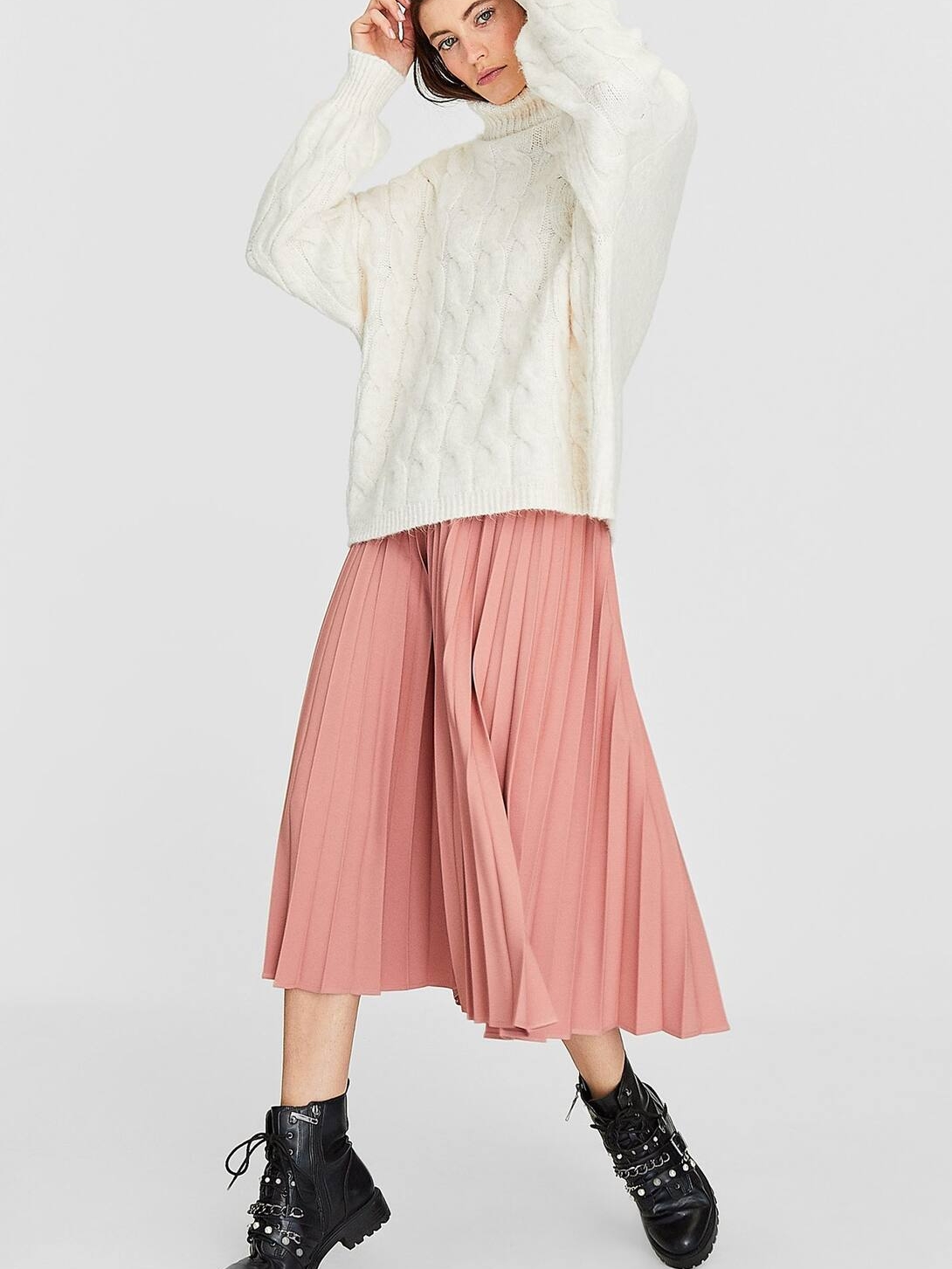 

Юбка Stradivarius 4732/646/148 M Розовая