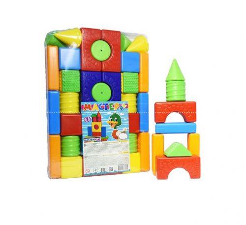 

Детский конструктор Colorplast 36 деталей 1-072 2020755
