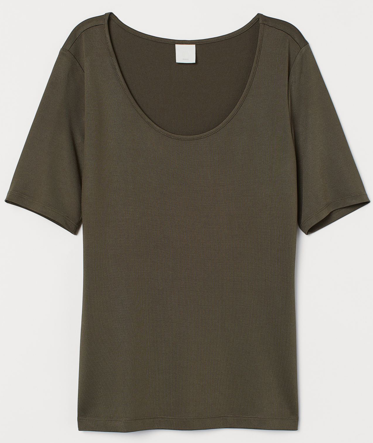 

Футболка H&M 2812-8414021 S Хаки